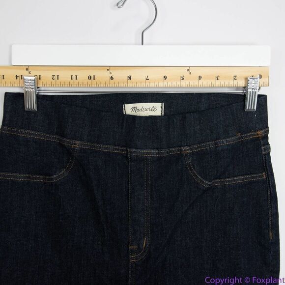 NEW Madewell Pull-On Skinny Flare Jeans in Havenley Wash, 29 - Picture 8 of 15